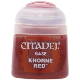 Citadel Paint - Base - Khorne Red 12ML - (21-04)
