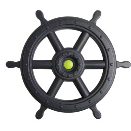 Dice - Groot Piratenstuur XXL - Antraciet (Ø540mm)