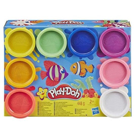 Play-Doh 8 Potjes Klei (448 gram) - Fris