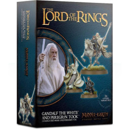 Games Workshop - Middle-Earth - Gandalf The White And Peregrin Took (30-40)
