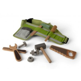 Dantoy - Gereeedschapsgordel met houten gereedschap 11-delig in doos