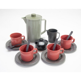 Green Bean - Koffieset in net (17-delig)