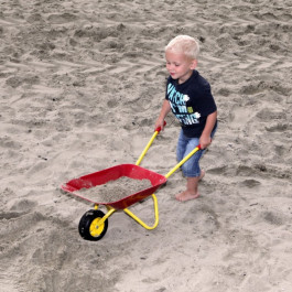 KinderKruiwagen Metaal Rood