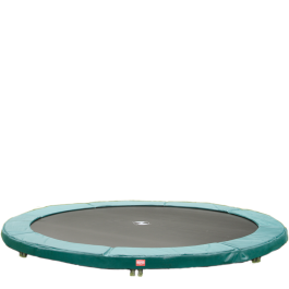 BERG Trampoline Elite+ Inground 330 met Champion Regular Trampolinerand Groen