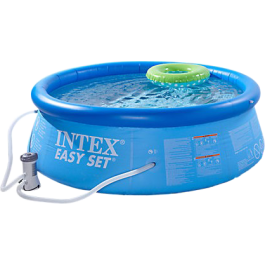 Intex Easy Set Pool Ø 366 x 76 cm + 12V Filterpomp - (28132)