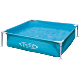 Intex Mini Frame Pool Blauw 122x122x30cm - (57173)