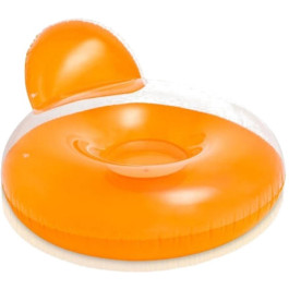 Intex Pillow Back Lounger 137x122cm - Oranje - (58889)