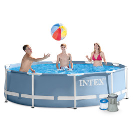 Intex Prism Frame Pool Ø 305 x 76 cm Incl. Filterpomp - (26702)