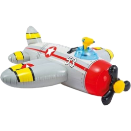 Intex Water Gun Vliegtuig 132 x 130cm Grijs/rood