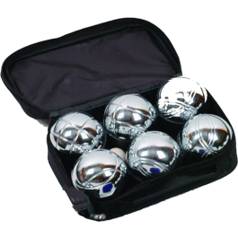 SportX - Metalen Jeu de Boules 6/set in tas