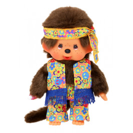 4905610252886 - Monchhichi Flower Power Boy (20cm)