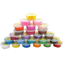 Supersoft - 24 potjes zachte klei - 480 gram