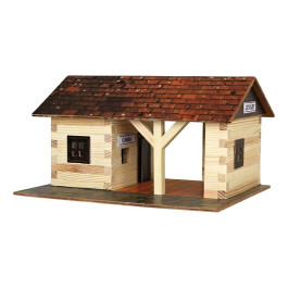 Walachia - Houten Bouwpakket - Treinstation