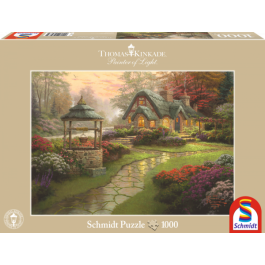 Thomas Kinkade - Make a Wish Cottage (1000) - Puzzel