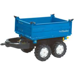 Rolly Toys - rollyMega Trailer blauw