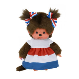 Monchhichi Meisje 20 cm - Nederlands