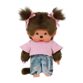 4905610253845 - Monchhichi Meisje Street Fashion 20 cm