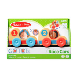 Melissa & Doug - GO Tots Houten Raceauto's (met 2 schijven)