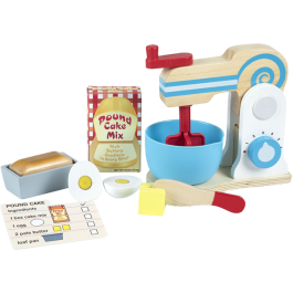 Melissa & Doug - Houten Make a cake Mixer Set