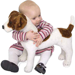 Melissa & Doug - Jack Russel Terrier Pluche