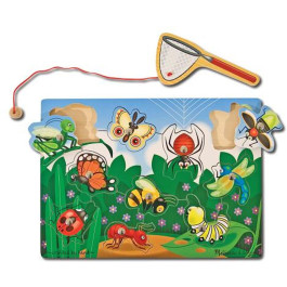 Melissa & Doug - Magnetic Bug Catching Puzzle - (13779)