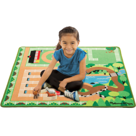 Melissa & Doug - Speelkleed Rondom de Ranche (incl paarden)