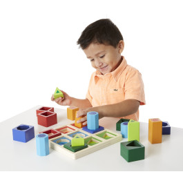 Melissa & Doug - Houten vormensorteerset