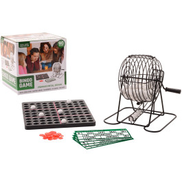 Metalen Bingo spel met 90 nummers en 40 kaarten