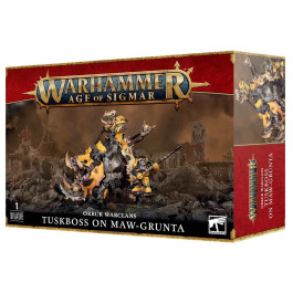 Warhammer Age of Sigmar - Orruk Warclans - Tuskboss on Maw-grunta (89-81)