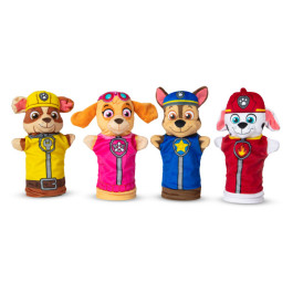 Melissa & Doug - Paw Patrol Handpoppen (4 poppen, 4 Cards)