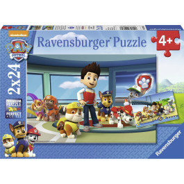 Ravensburger - Paw Patrol Hulpvaardige speurneuzen (2x24) - Kinderpuzzel