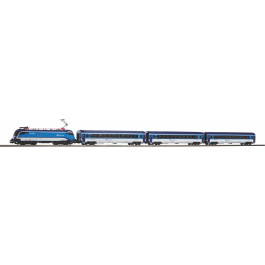 Piko H0 Startset - Rail Jet CD Locomotief + 3 personenrijtuigen (57179)