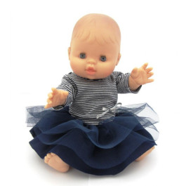 Paola Reina - Babypop Gordi Alicia - Blank meisje met kleren - 34cm