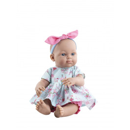 Paola Reina - Babypop Minipikolines - Meisje met Strik (32cm)