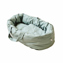 8720387292295 - Hollie - Poppendraagmand 38cm - Leaf