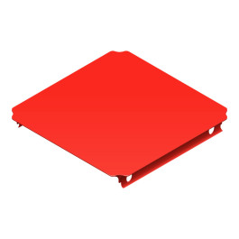Quadro Paneel (40x40cm) - Rood