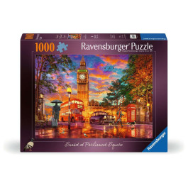 Ravensburger - Zonsondergang op Parliament Square, Londen (1000)