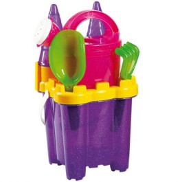 Emmerset Kasteel Glitter 7 delig - Paars