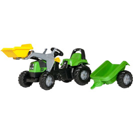 Rolly Toys - rollyKid Deutz-Fahr met Voorlader en Aanhanger