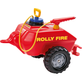 Rolly Toys - Brandweertrailer Rood 122967