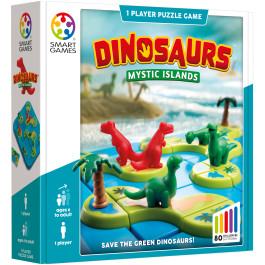 SmartGames - Dinosaurs Mystic Islands (80 opdrachten) - SG282
