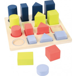 Geometrische vormenstoof puzzel 