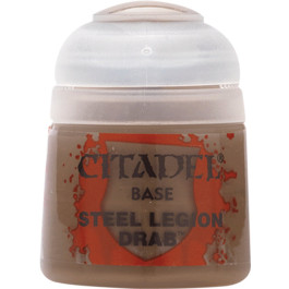 Citadel Paint - Base - Steel Legion Drab 12ml - (21-17)