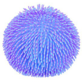 Super Mega Squeezy Puffer Bal 23cm - Blauw/Paars