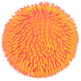 Super Mega Squeezy Puffer Bal 23cm - Oranje/Geel