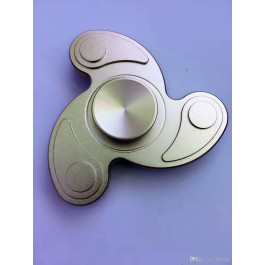 Fidget spinner aluminium in metalen opbergdoosje - vlinder