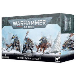 Warhammer 40K - Space Wolves - Thunderwolf Cavalry (53-09) - Box