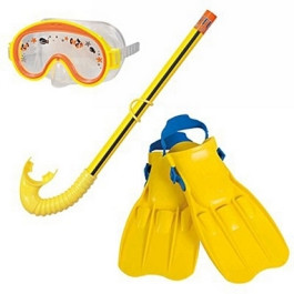 Intex Kinder Snorkelset Geel (55951)