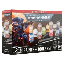 Warhammer 40K - Paints + Tools (60-12)