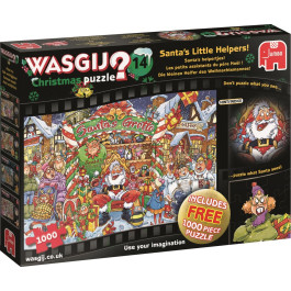 Wasgij Christmas 14 -   Santa's helpertjes! (2x1000)